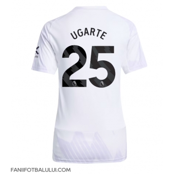 Manchester United Manuel Ugarte #25 Tricou Fotbal Replică 2025-26 Femei Deplasare